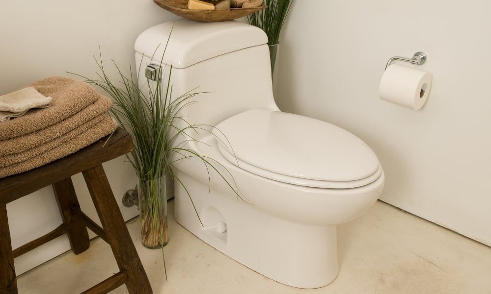 one piece toilet bathroom